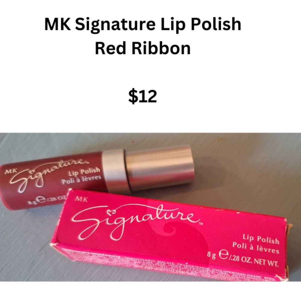 MK Signature Lip Polish / Red Ribbon